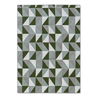 Produto - [PRODUTO-FRONTEND] Tapete Geométrico Para Sala Ou Quarto 1,35 M X 1,00 M Antiderrapante - NÃO APAGAR